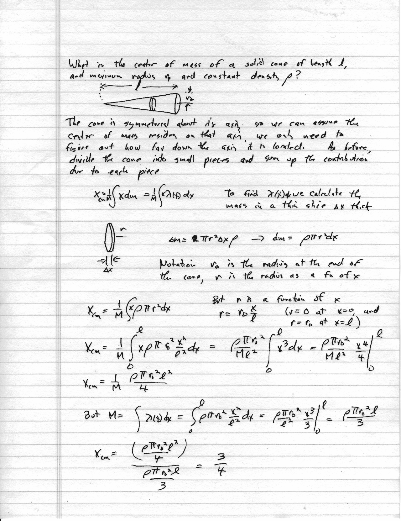 Type Note For Physics Examples Handwritten Notes - Principles of Physics | PHYS 141 - Docsity