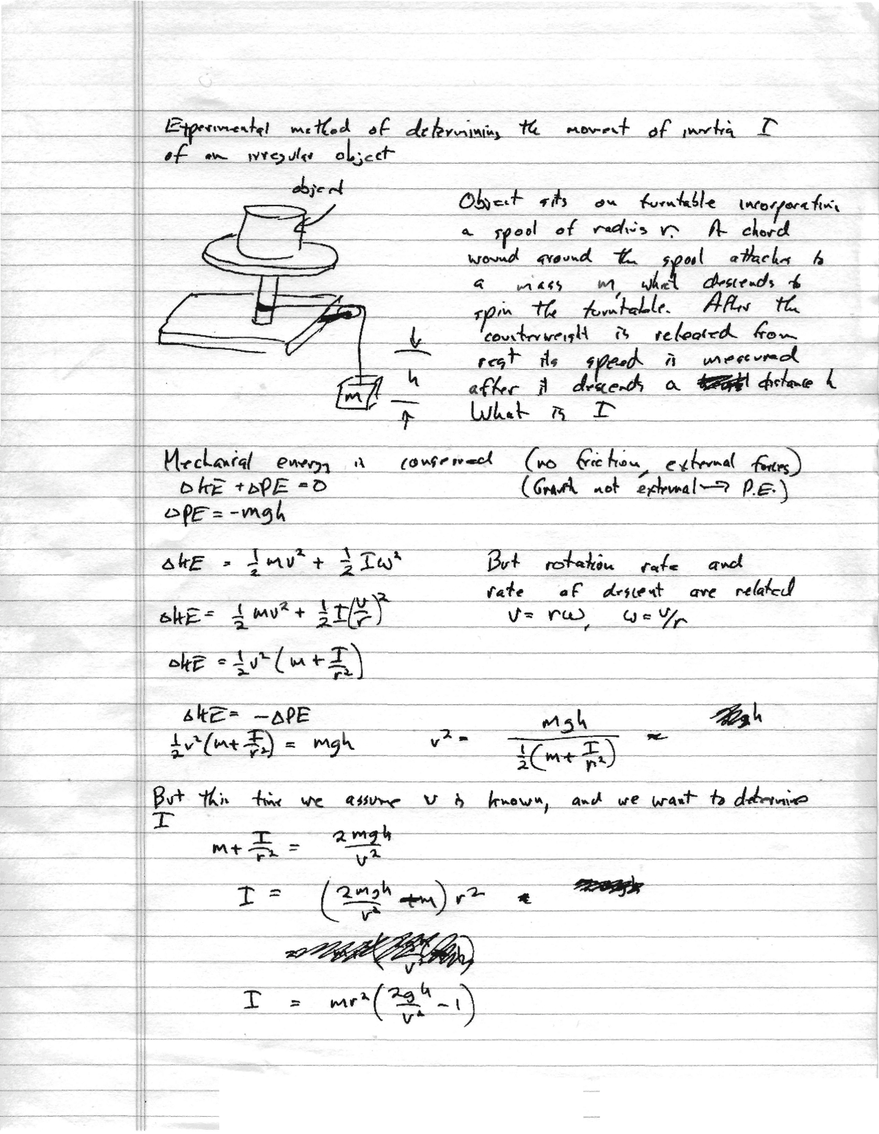Type Note For Physics Examples Principles of Physics - Handwritten Notes | PHYS 141 - Docsity