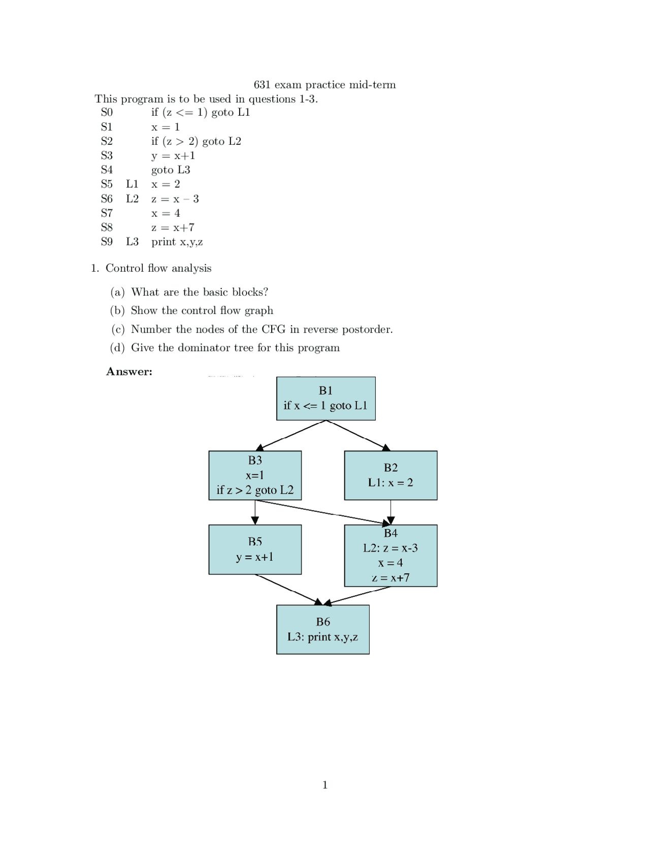 jacoco - control flow analysis Images High Quality... Control Flow and Data Flow Analysis for a Given Program | Exams ...