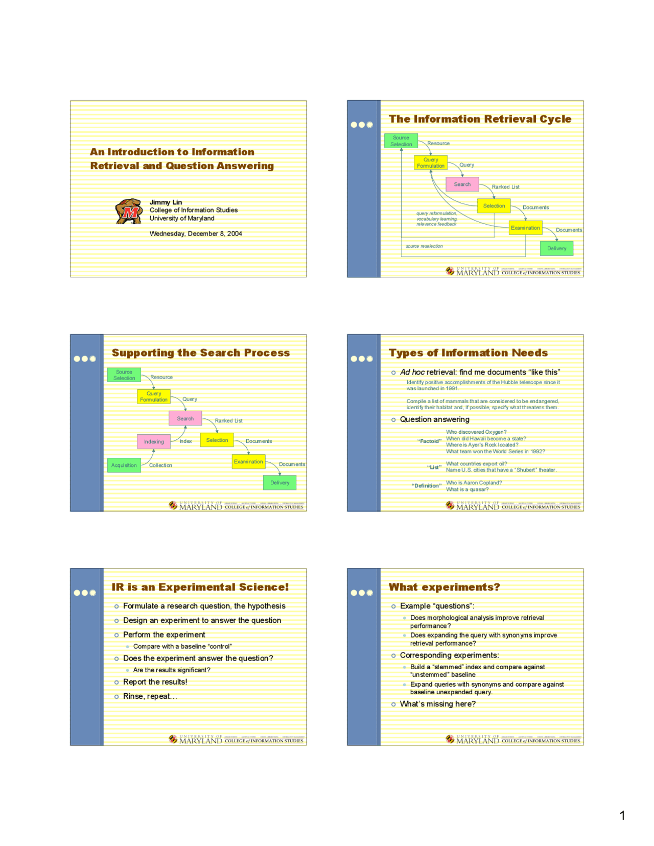 An Introduction to Information Retrieval and Question Answering ...