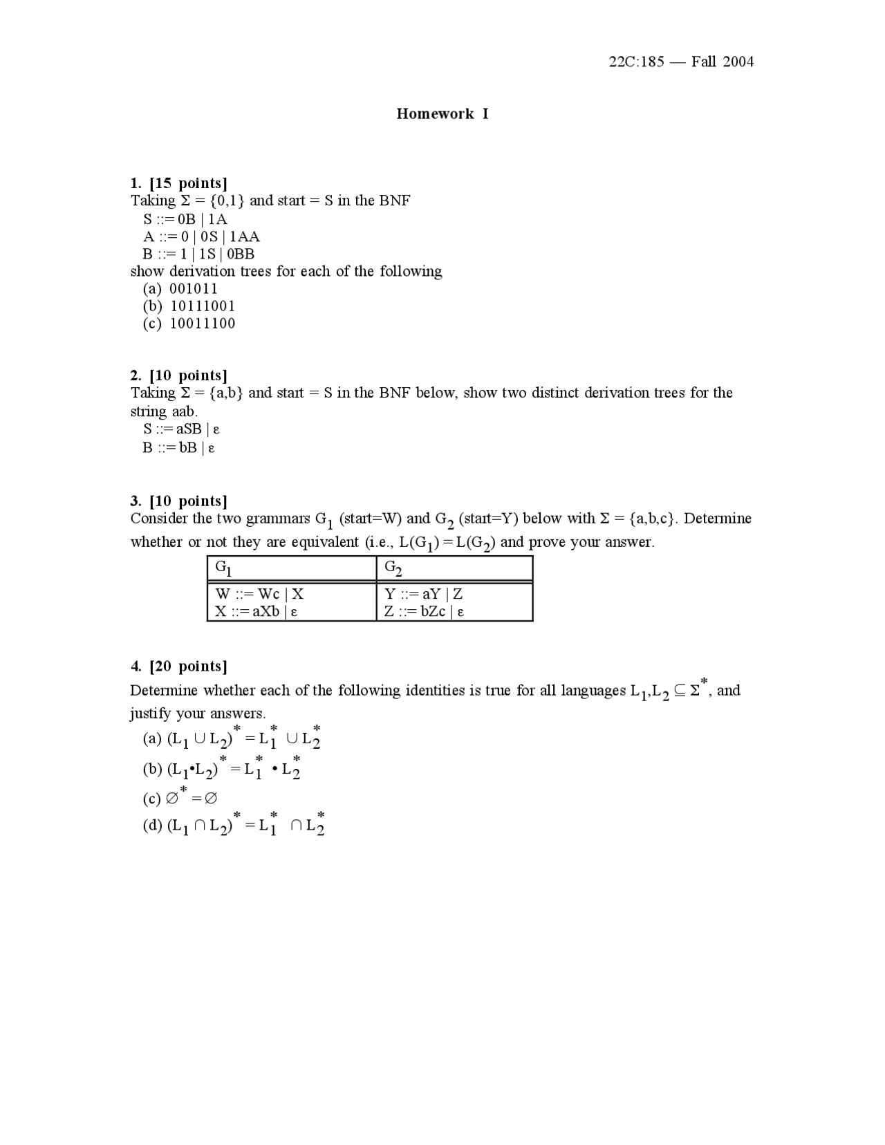 Show Derivation Tree - Programming Language Foundations - Homework ...