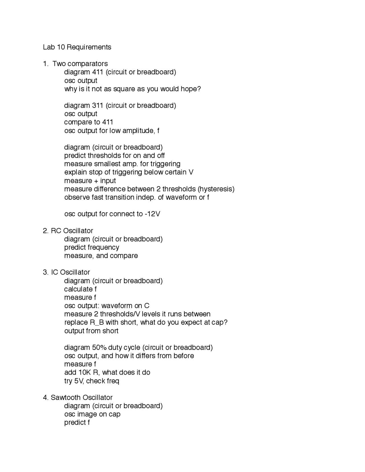 Lab1070 Pdf Form Lab 10 Requirements - Laboratory Physics 1 | PHY 4802 - Docsity