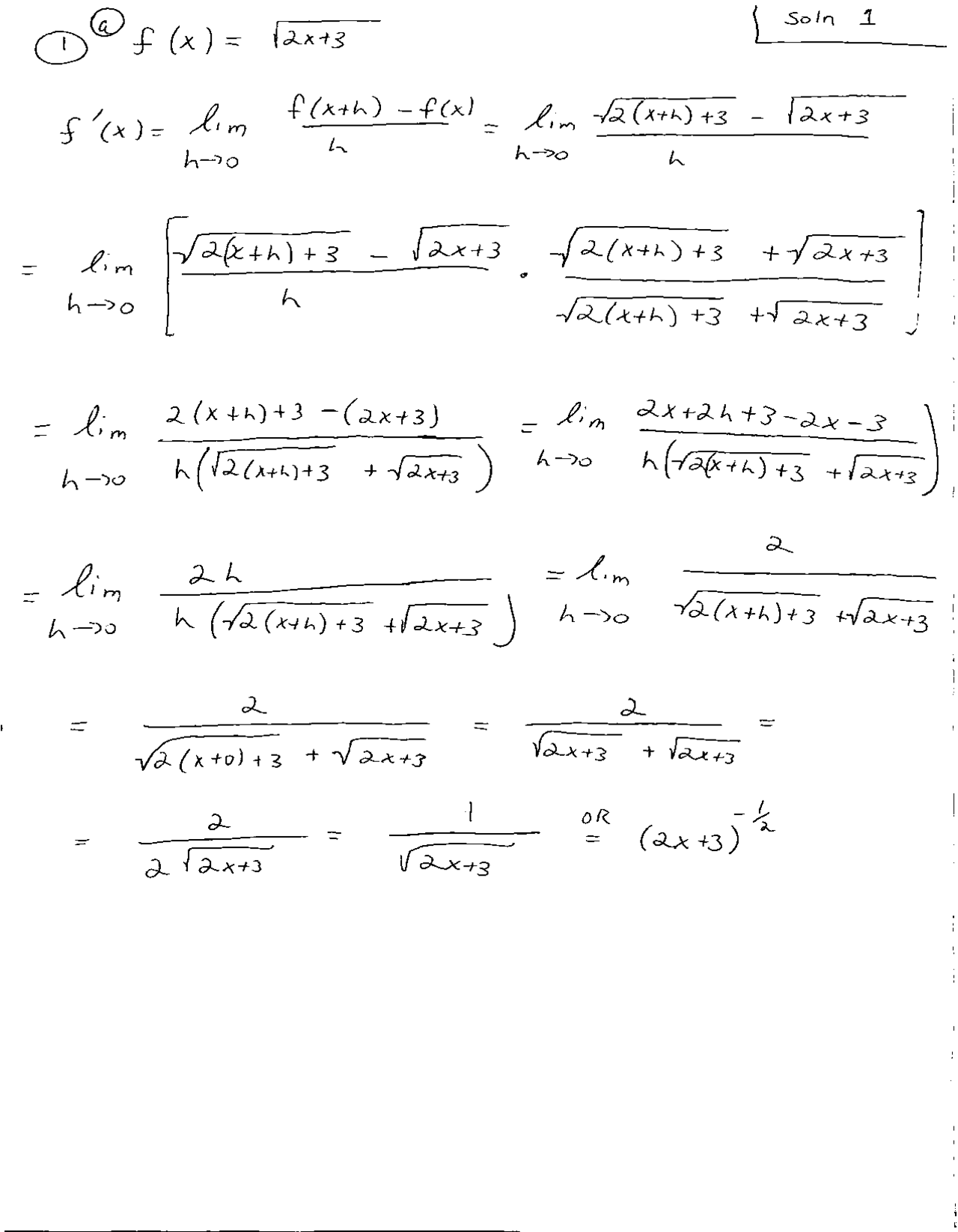 Exam 2 with Solution - Calculus I | MA 141 - Docsity