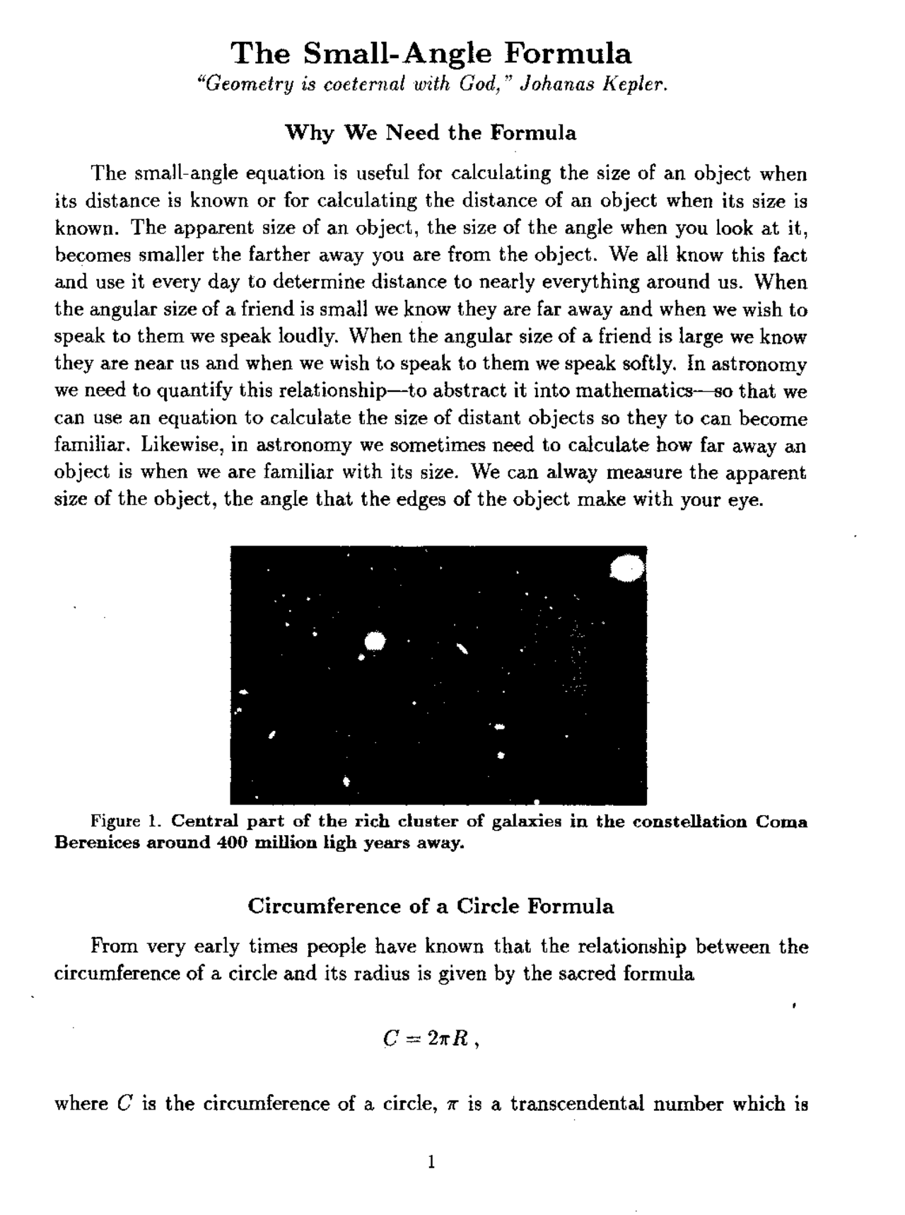 Angle Fromula Small Angle Formula Astronomy Calculator – VBJRB