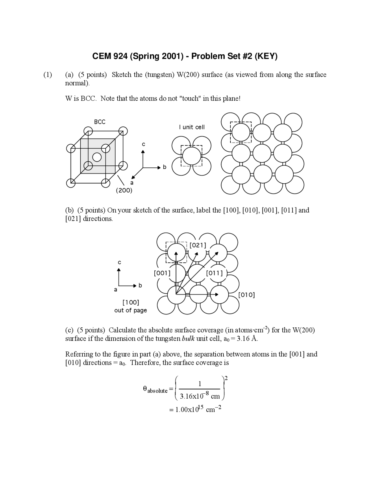 Analytical Chemistry - Problem Set 2 Answer Key | CEM 924 - Docsity