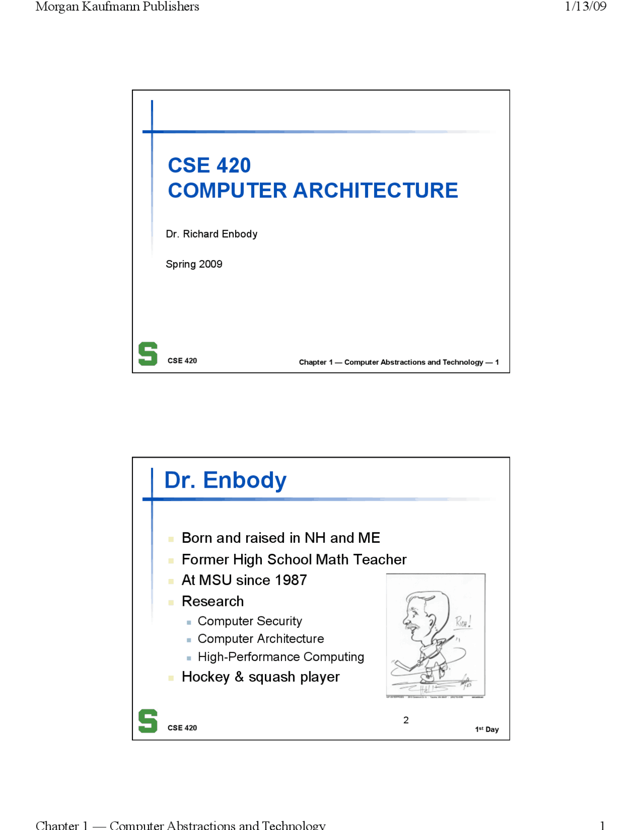 110130_1017440_Chapter1.pdf | Study notes Computer Architecture and ...