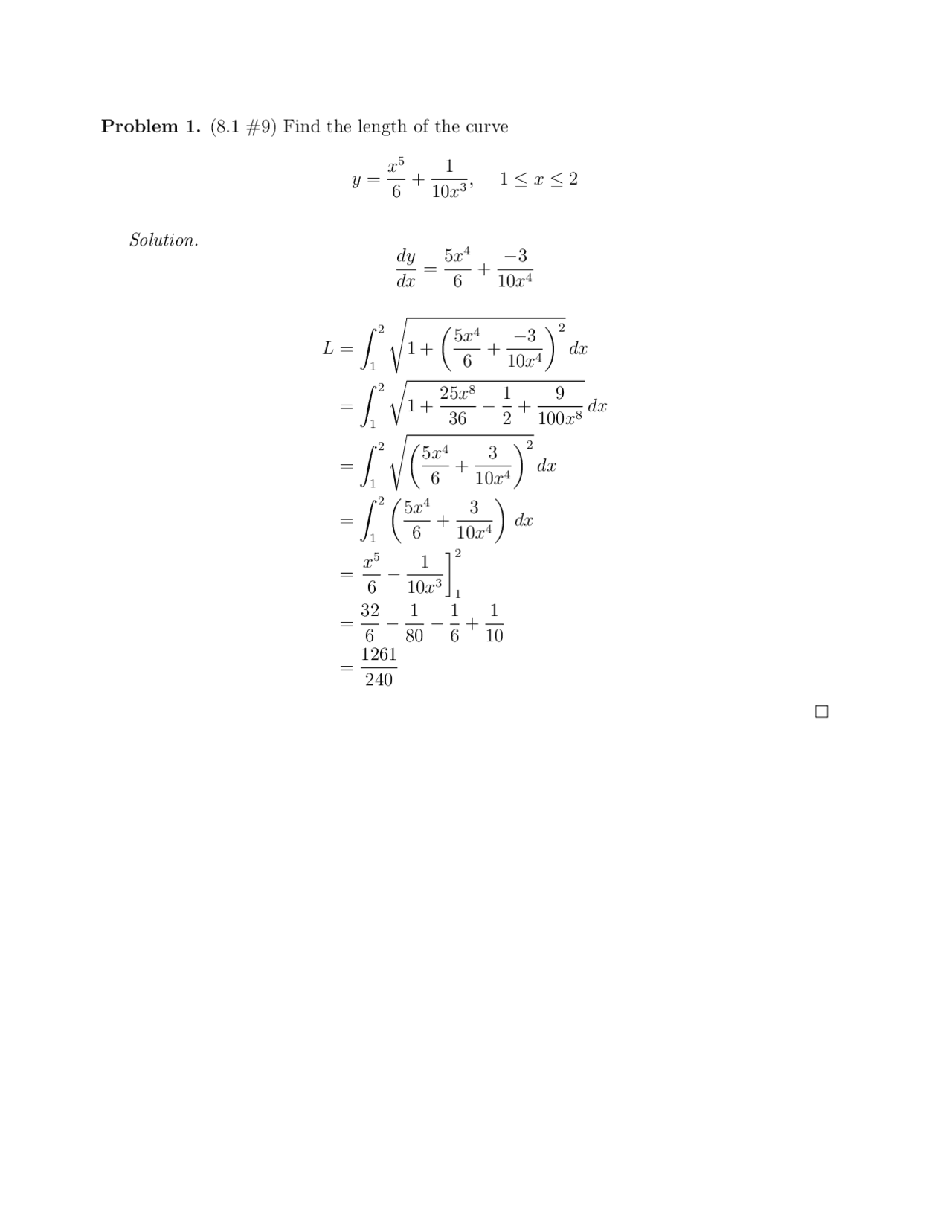 4 Solved Problems on Calculus III for Assignment 7 | MATH 253 - Docsity