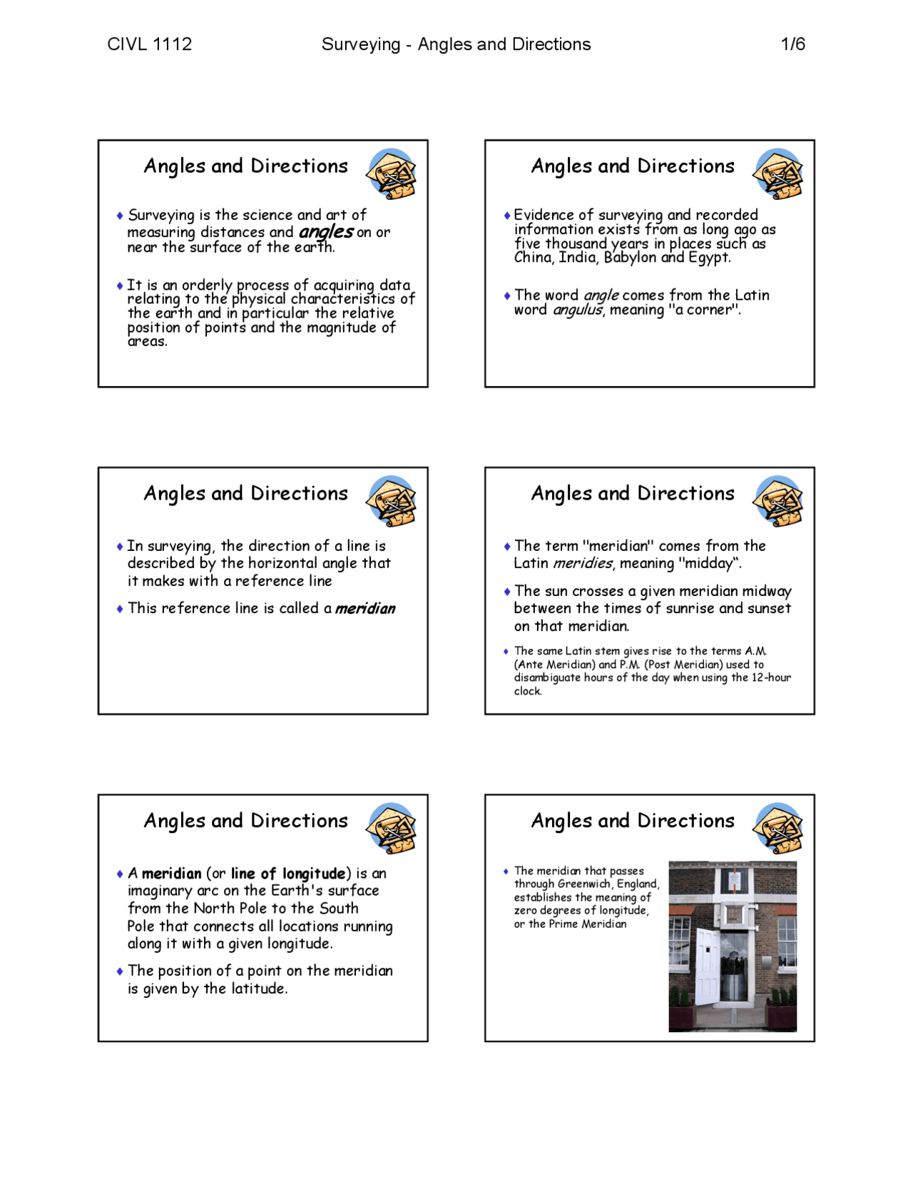 surveying-the-angles-and-the-directions-civl-1112-docsity