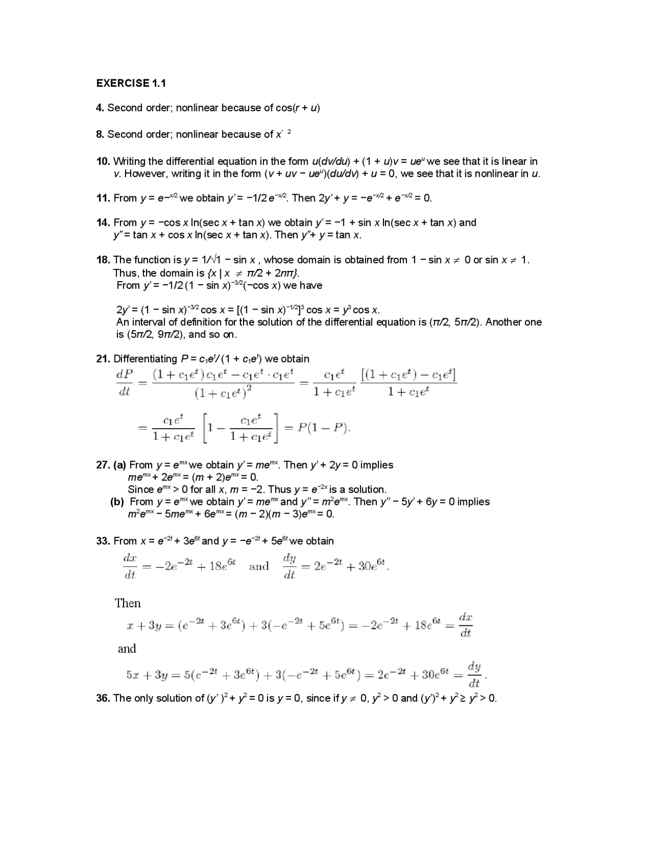 Exercise Questions for Assignment - Mechanical Engineering Analysis ...