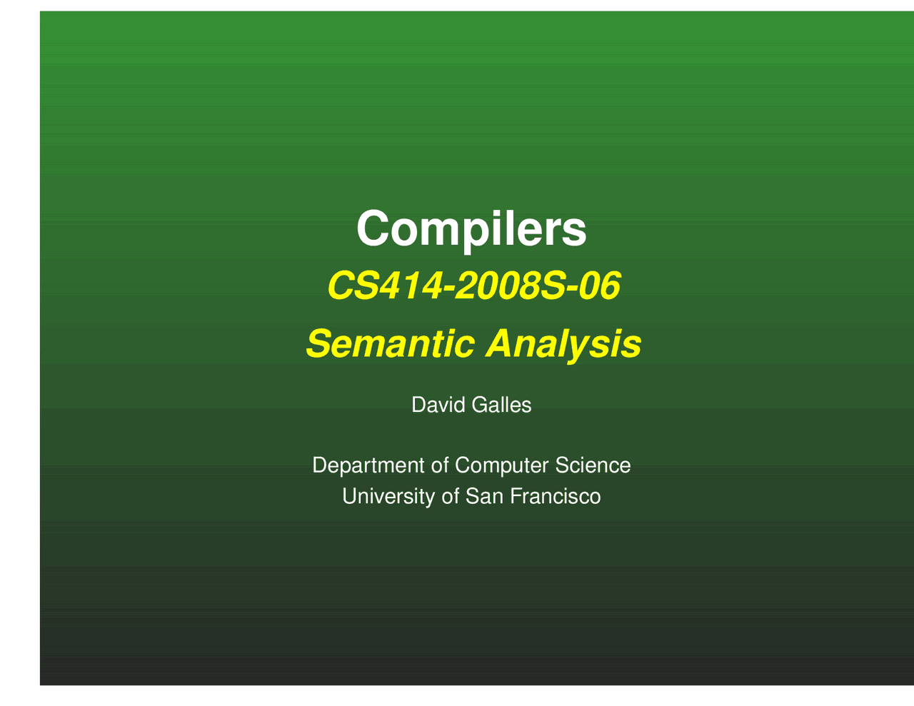 Semantic Analysis of Compilers: Understanding Syntax and Semantic ...