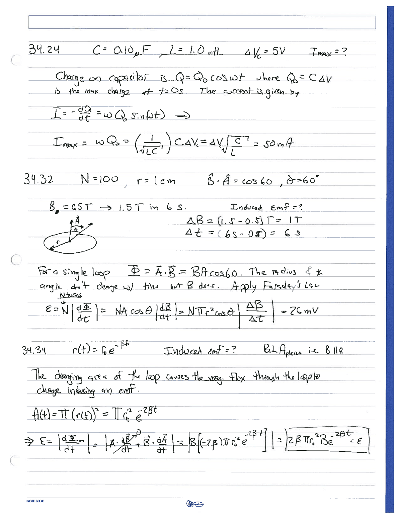 Assignment with Solution - Electrodynamics, Light, Relativity | PHYS ...
