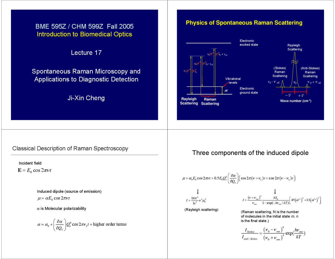Spontaneous Raman Microscopy and Applications to Diagnostic Detection ...