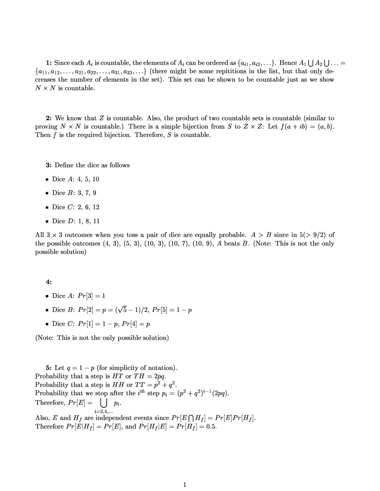 Practice Assignment 6 Constructing Proofs Cs 1050 Docsity