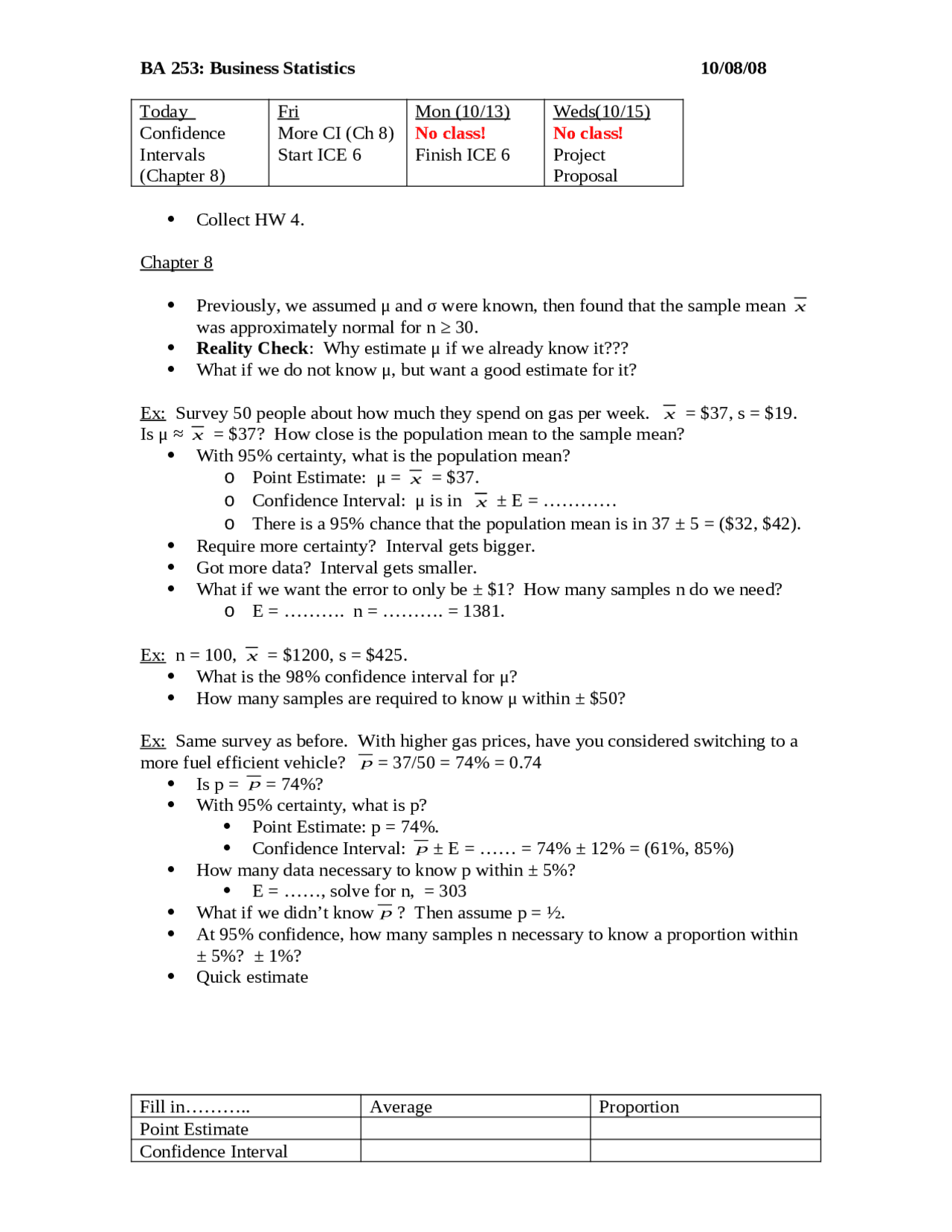 Business Major Math Assignment Business Calculus - Practice Assignment 4 | BA 253 - Docsity