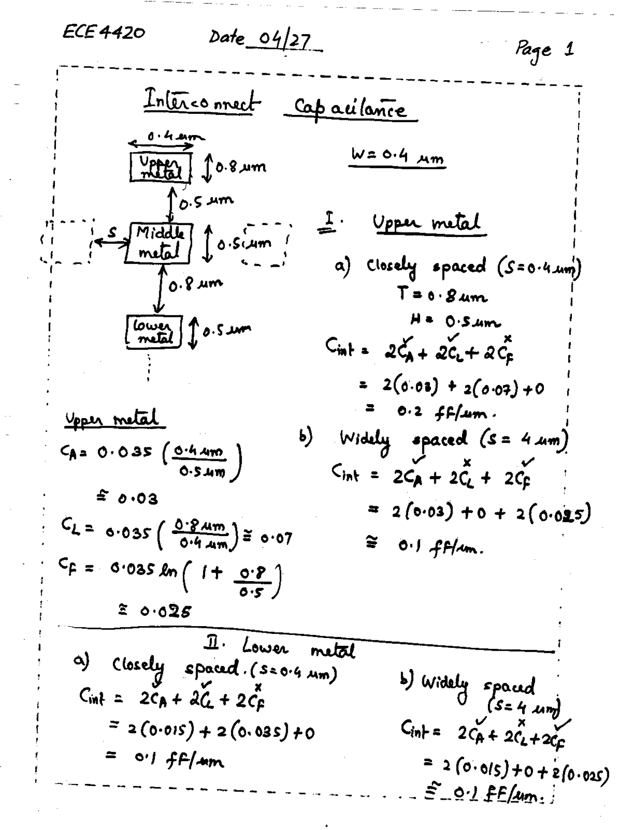 Interconnect Capacitance And Inductance Digital Integrated Circuits