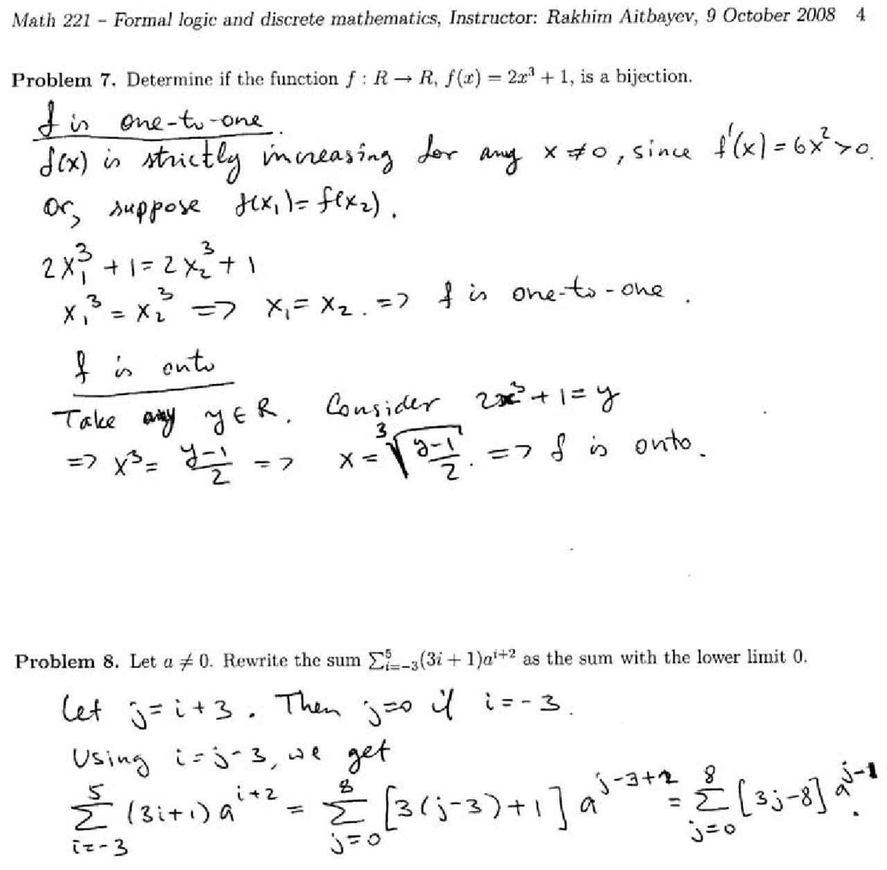 Formal Logic and Discrete Mathematics - Questions with Answers | MATH ...