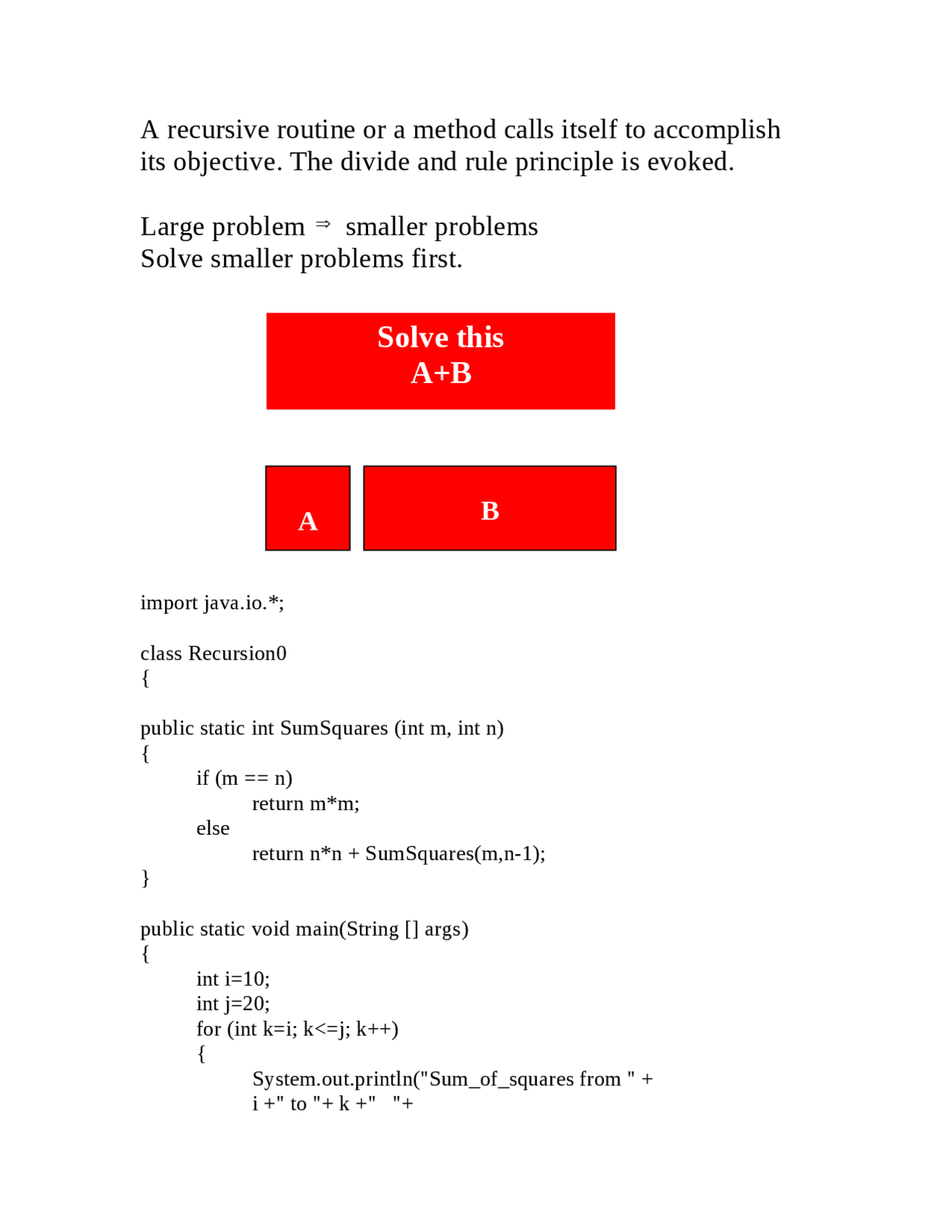 Recursion on Program Code - Data Structures and Algorithms | CS 240 ...