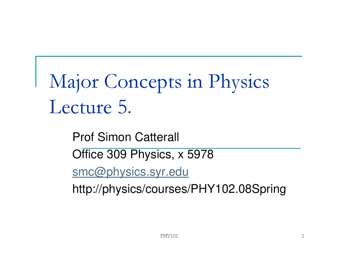 Iridescence, Diffraction Gratings and Wavelength - Lecture Slides | PHY ...