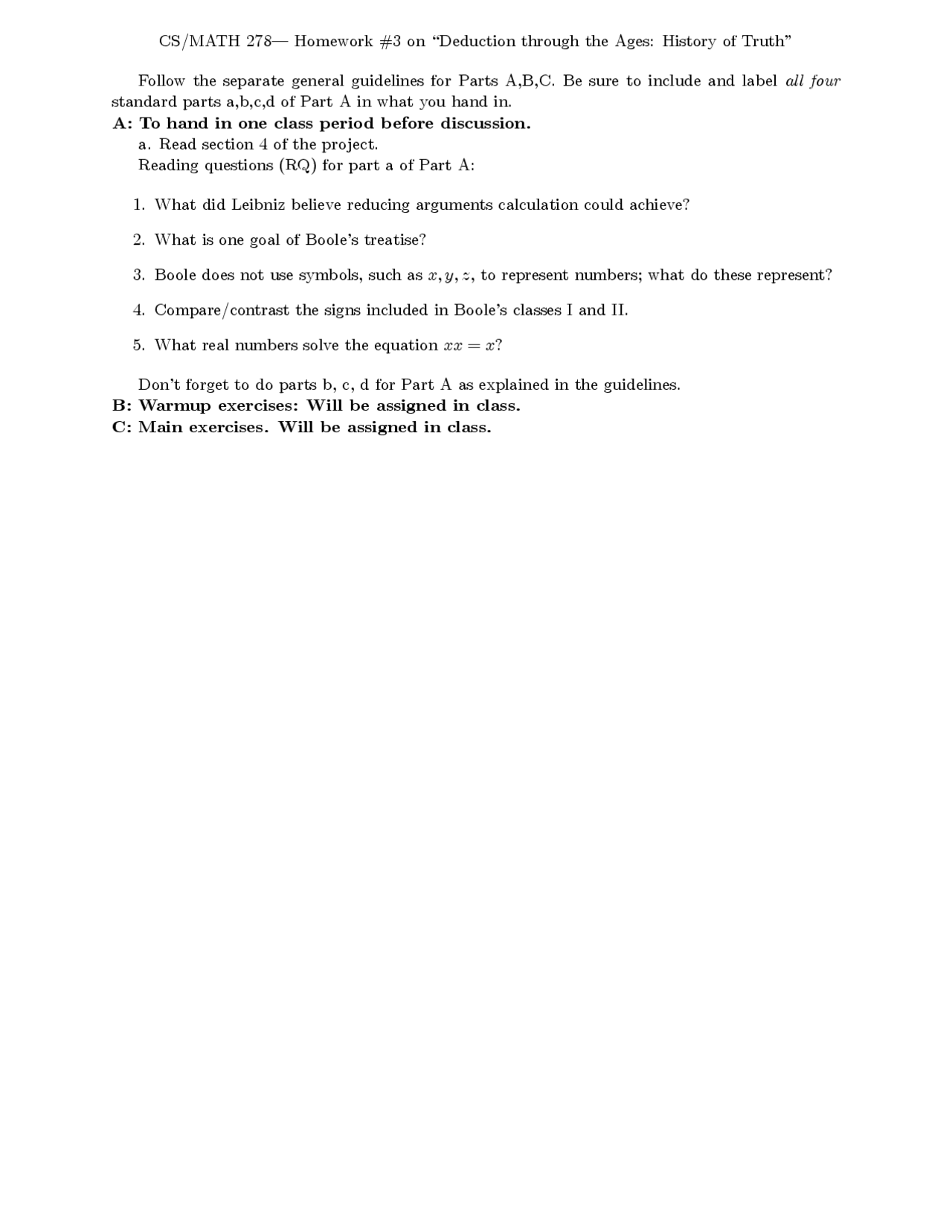 Deduction through the Ages: History of Truth - Homework 3 | MATH 278 ...