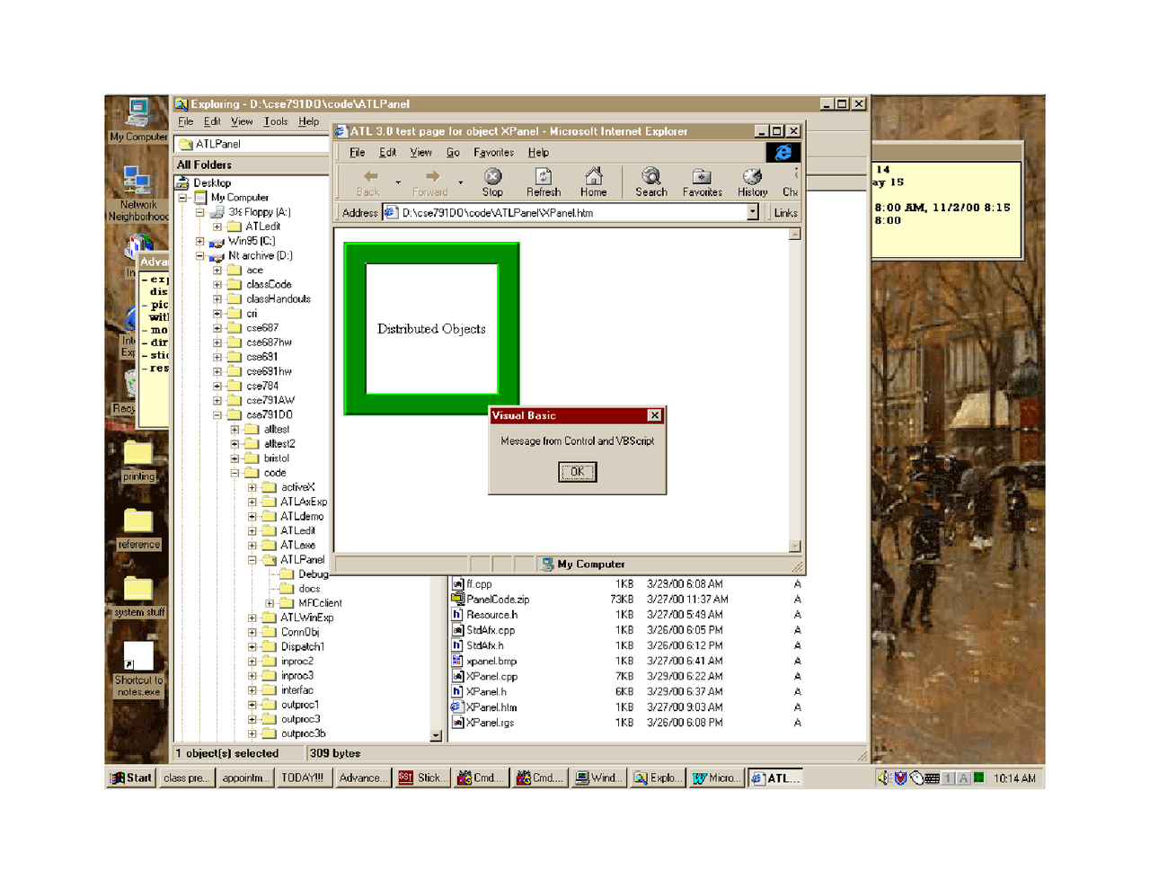 Test Page for XPanel Microsoft Internet Explorer | CSE 775 - Docsity