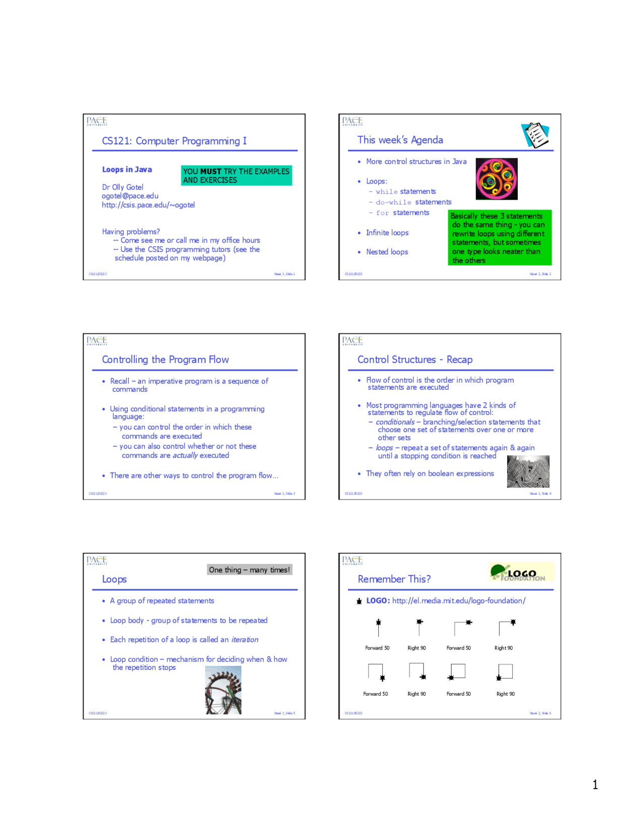 More Control Structures in Java, Loops, Infinite Loops, Nested Loops ...