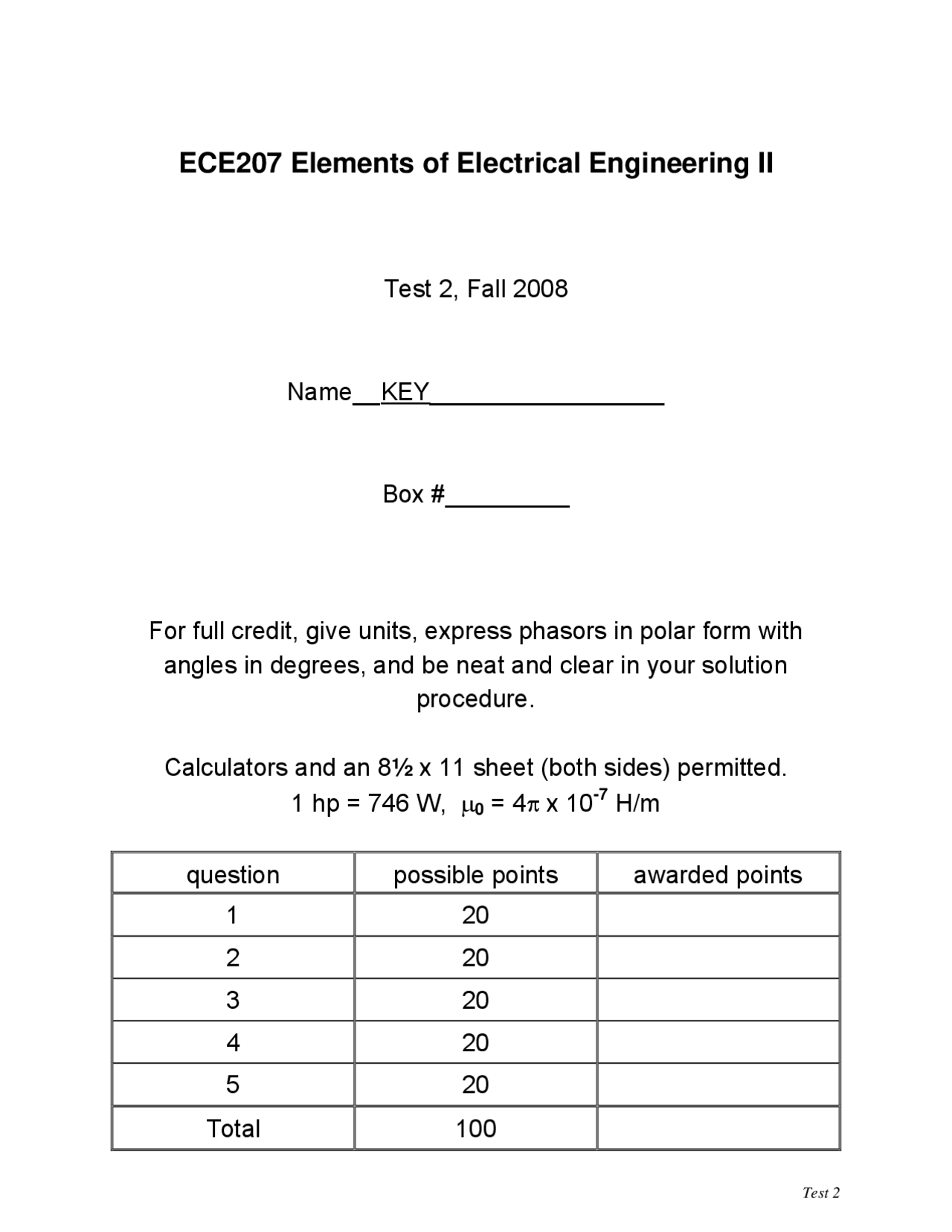 Electrical Engineering Example Tests Electrical Engineering Test Online at Jonathan Richardson blog