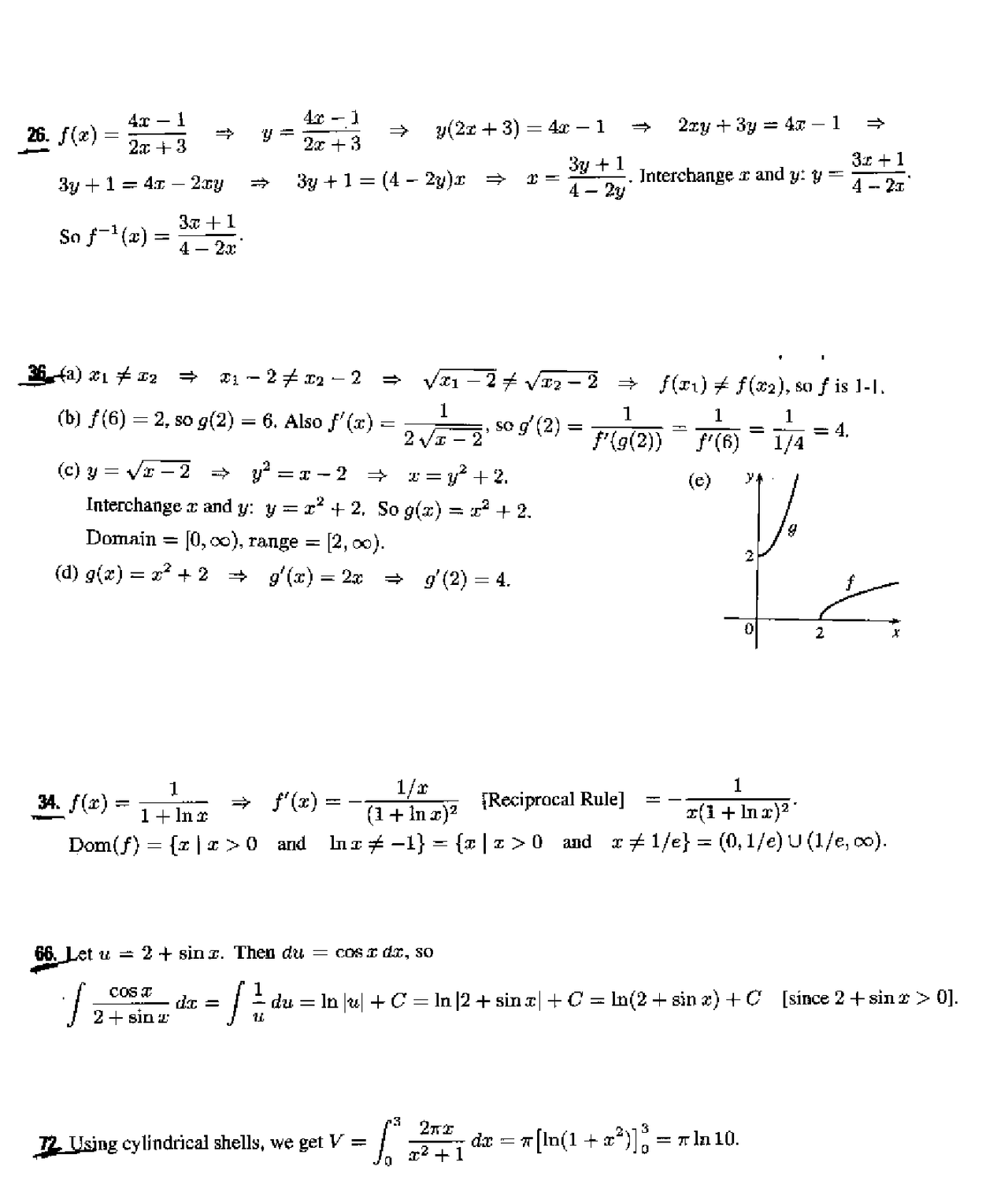 Practice Assignment #1 - Calculus II | MATH 152 - Docsity