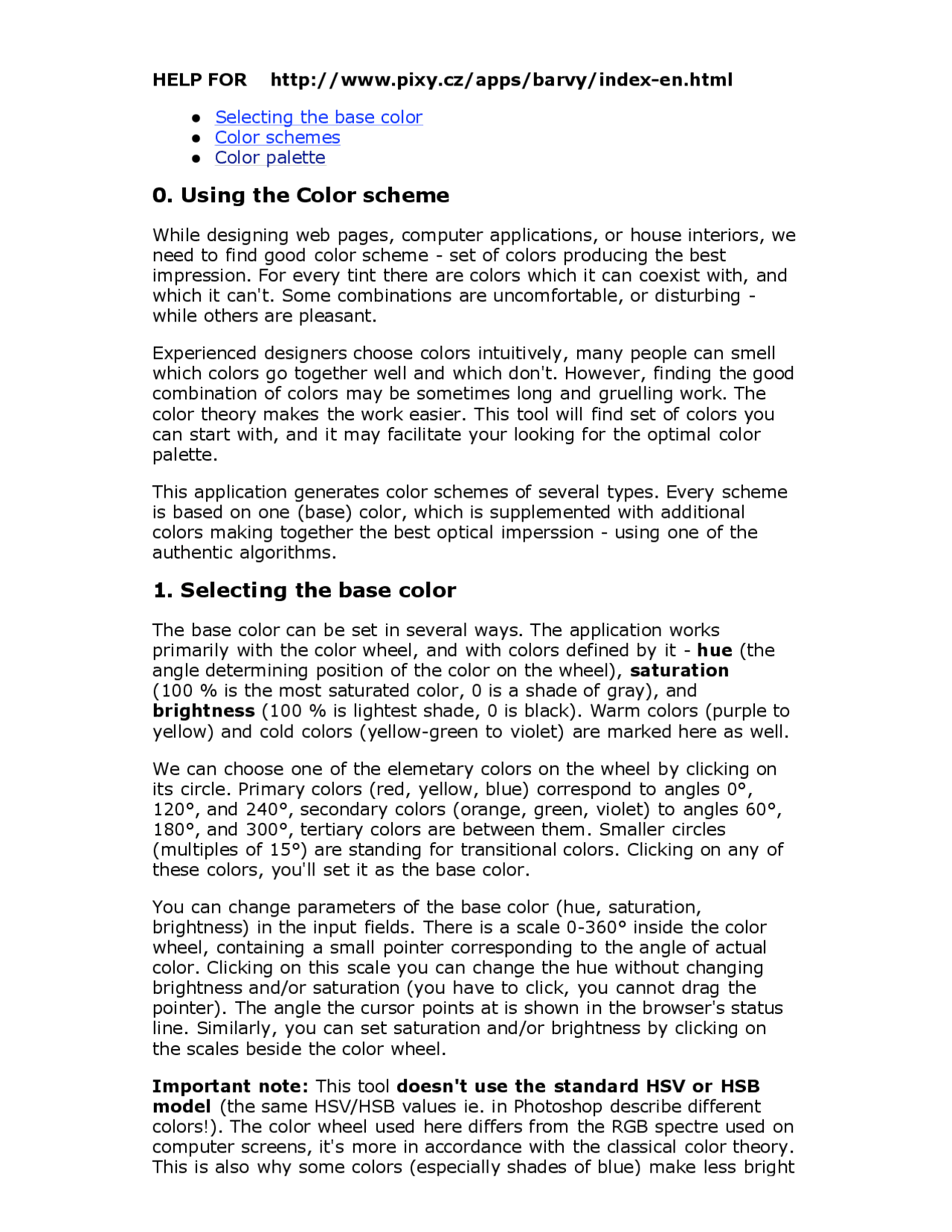 Using the Color Scheme - Multimedia Design and Programming | CS 215 ...