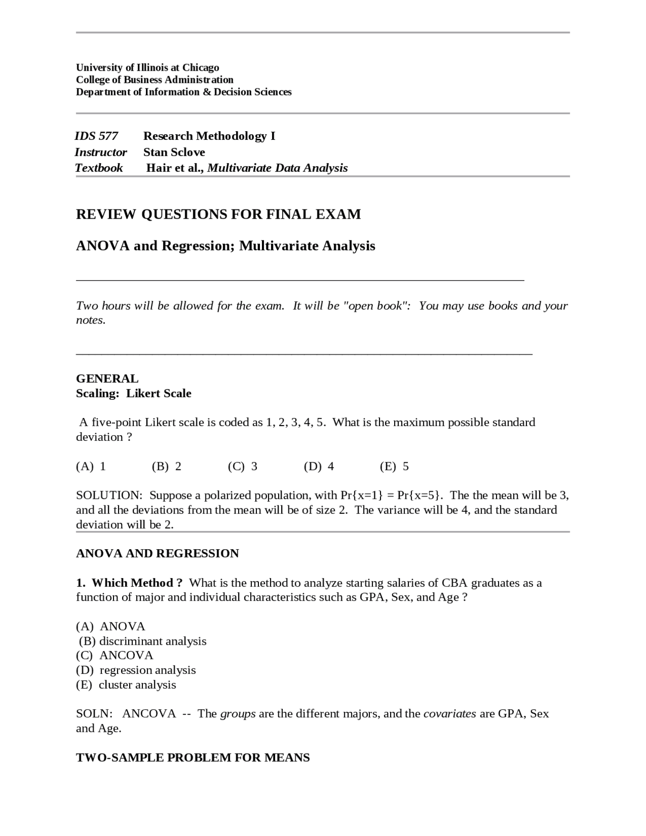 Study Guide For Research Methodology I IDS 577 Docsity study-guide-for-research-methodology-i-ids-577-docsity