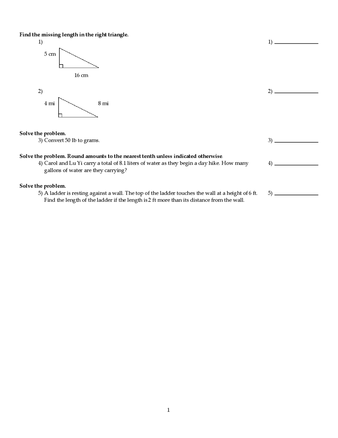 Solved Quiz 4 for Mathematical Modeling | MATH 1101 - Docsity