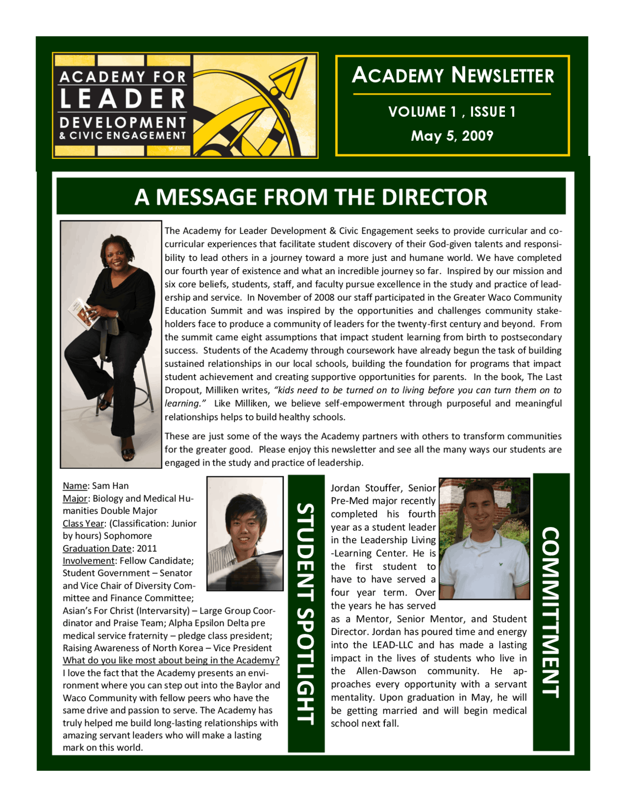 Academy Newsletter in Political Participation - Prospectus | CCS 1100 ...