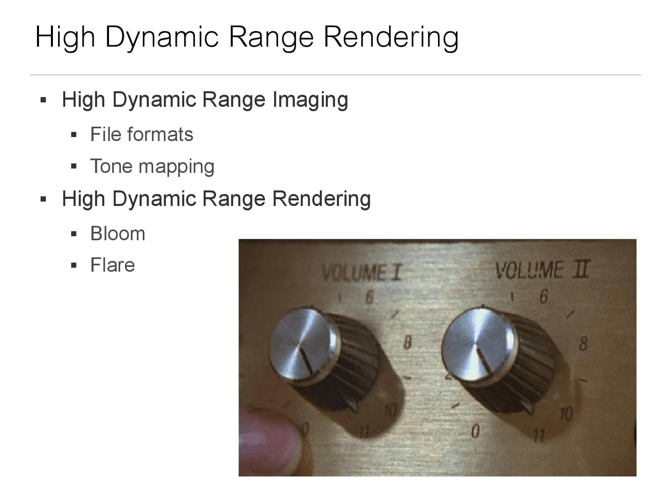 The High Dynamic Range Rendering - Paper | CS T101 - Docsity