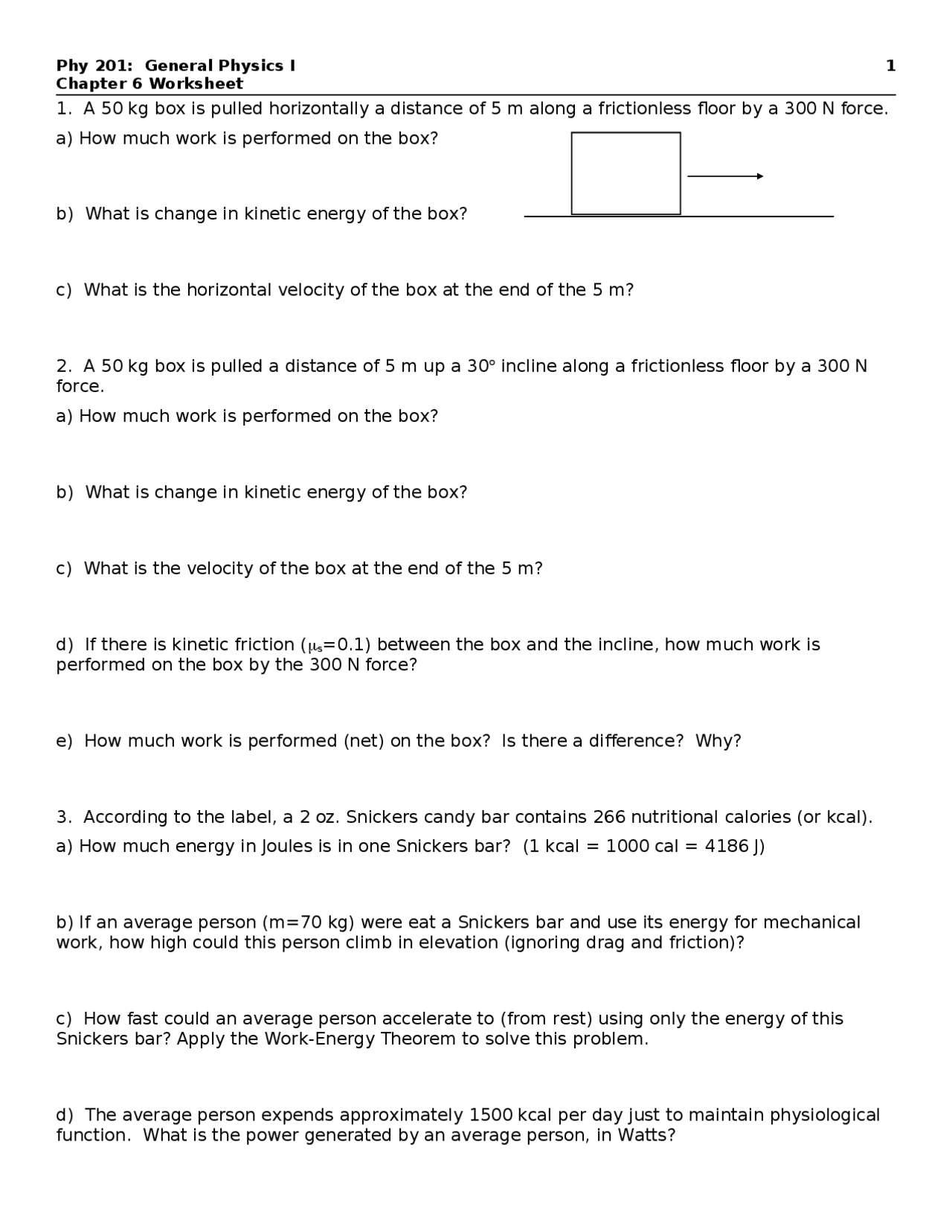 7 Questions in Final Examination | General Physics | PHY 201 - Docsity