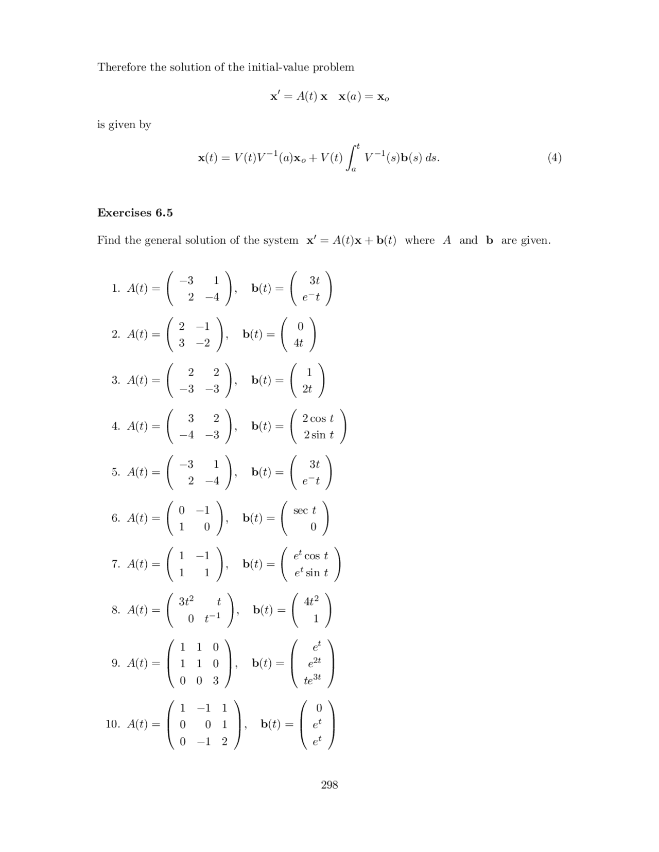 Engineering Mathematics - 12 Questions in Exam | MATH 3321 - Docsity