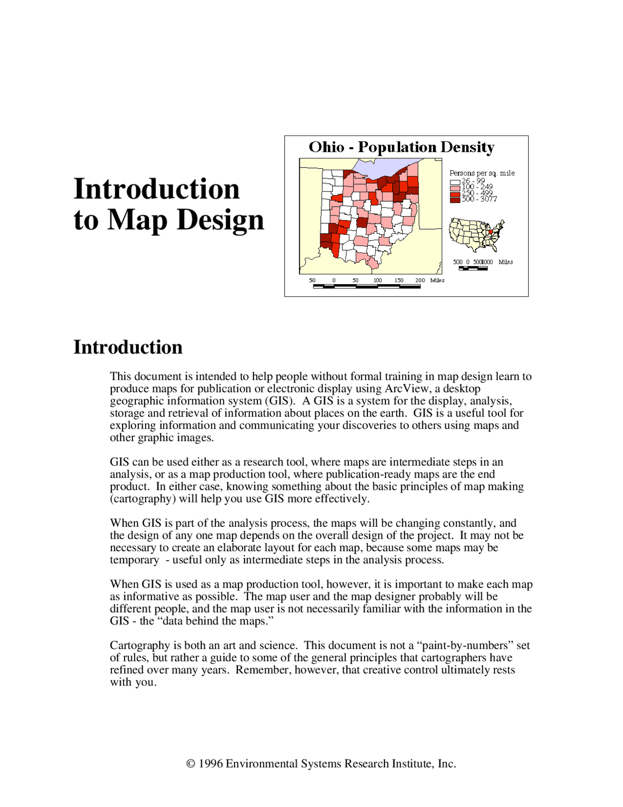 Introduction to Map Design - World Regional Geography | GPY 235 - Docsity