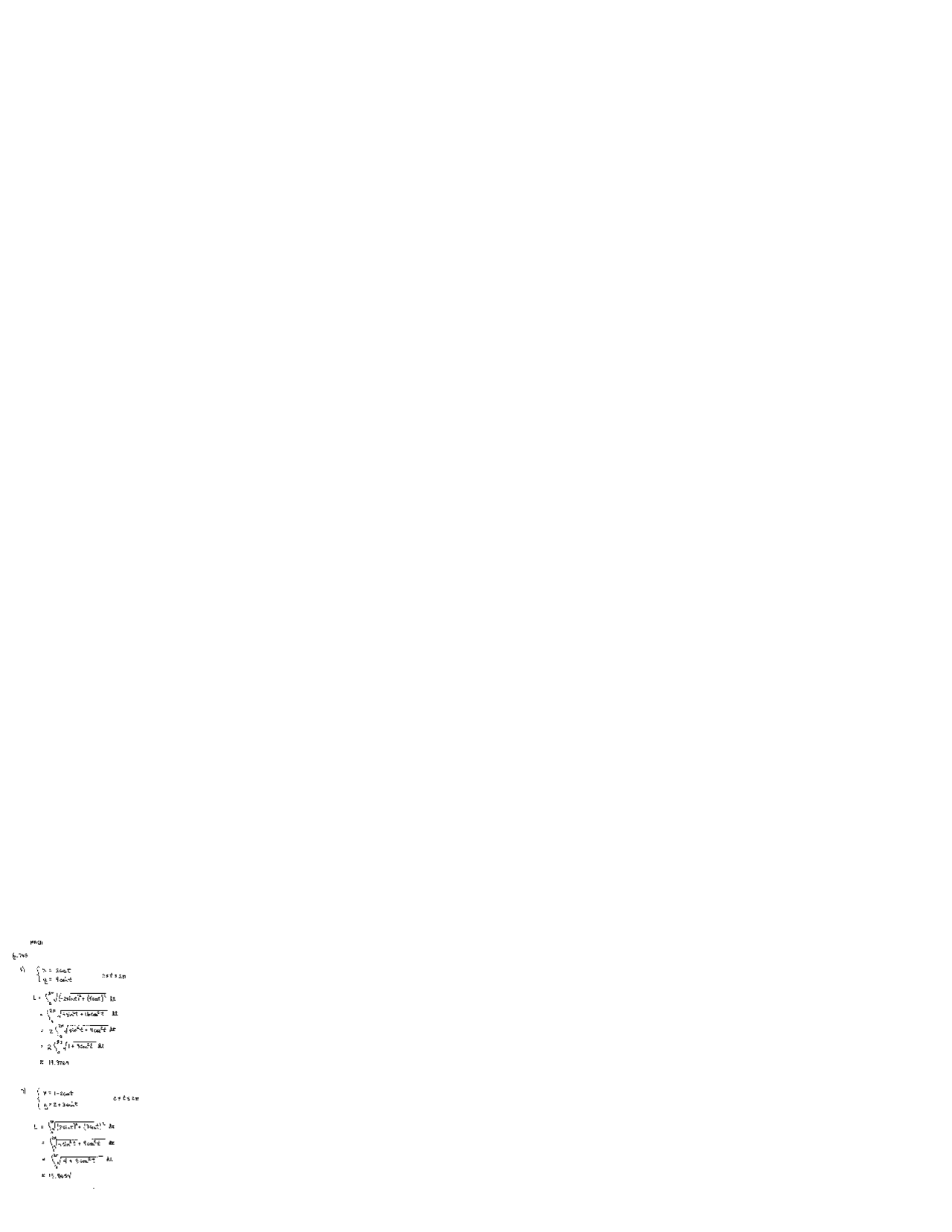 Homework 9 Solutions - Calculus 2 | MATH 211 - Docsity