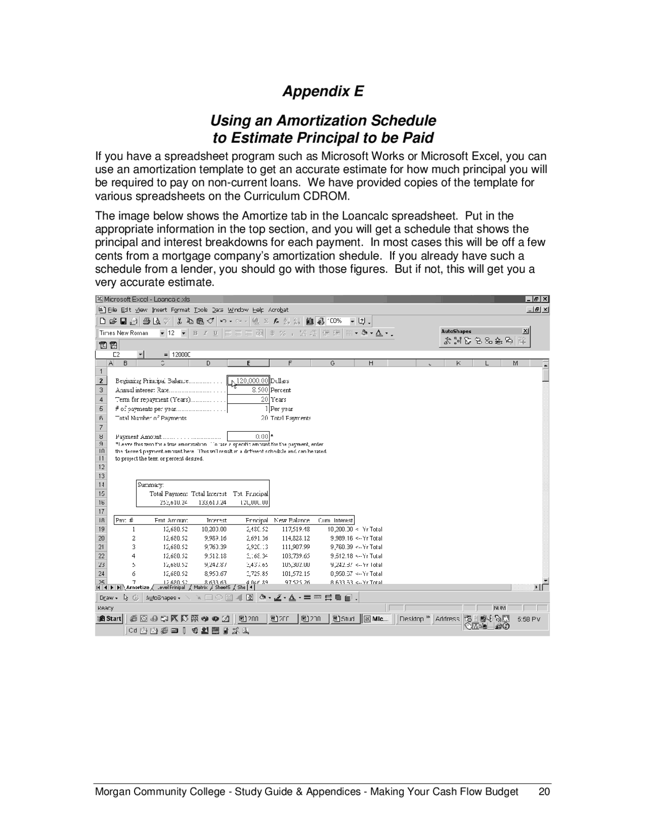 Using An Amortization Schedule To Estimate Principal To Be Paid ABM using-an-amortization-schedule-to-estimate-principal-to-be-paid-abm