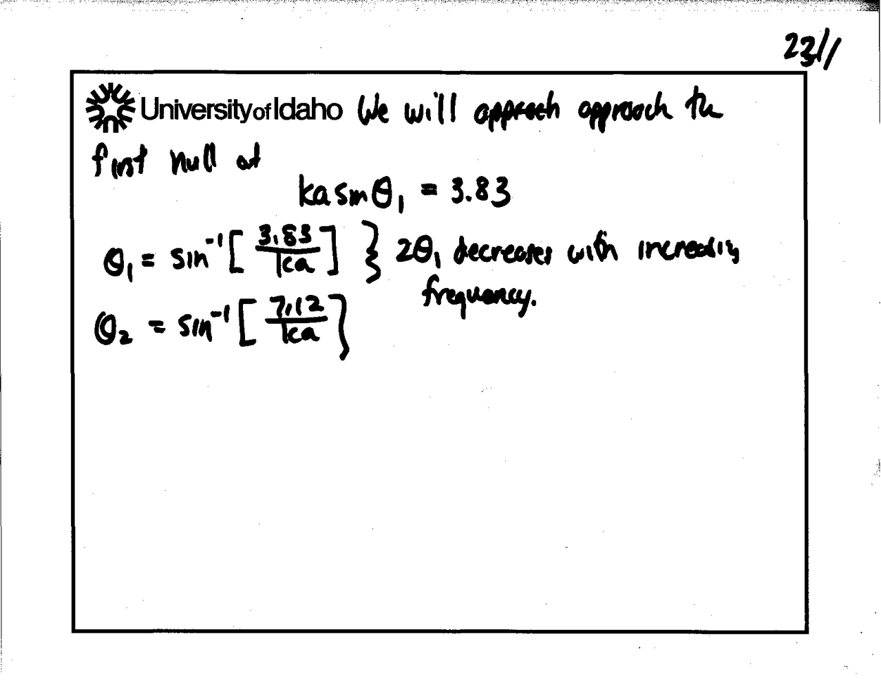 Some Numerical Example - Handwritten Notes | ME 413 - Docsity