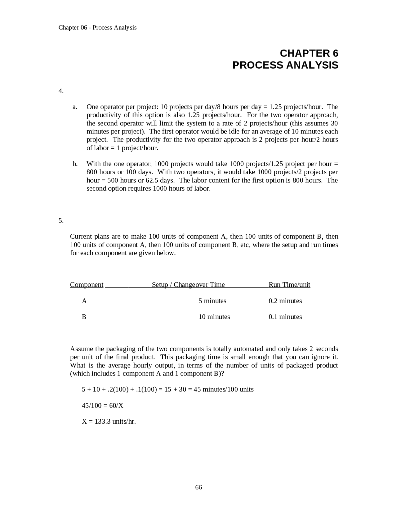 Process Analysis - Operations Management | DIT 1141 | Study Guides ...