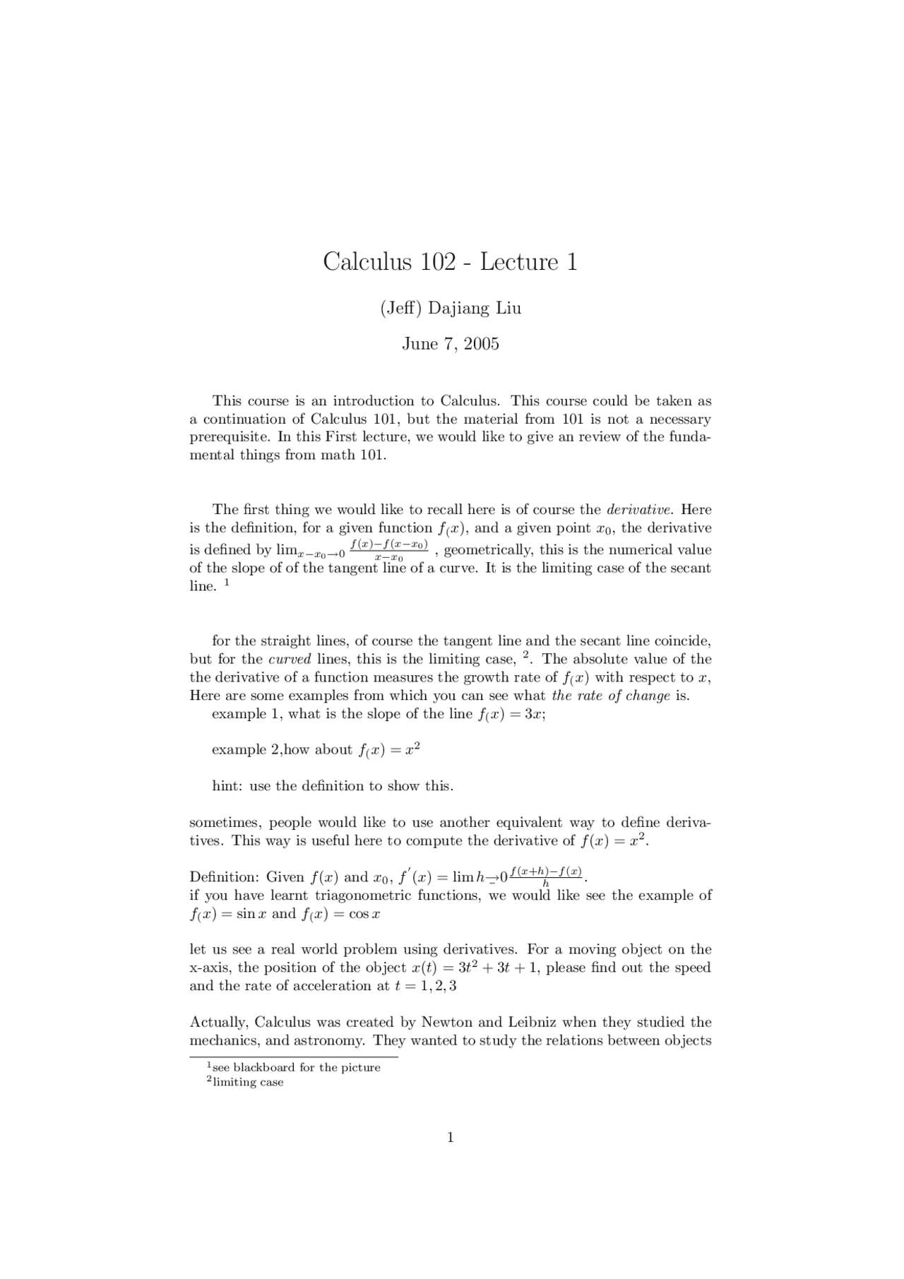 9 Solved Problems on Functions of Change Rule in Calculus l | MATH 101 ...