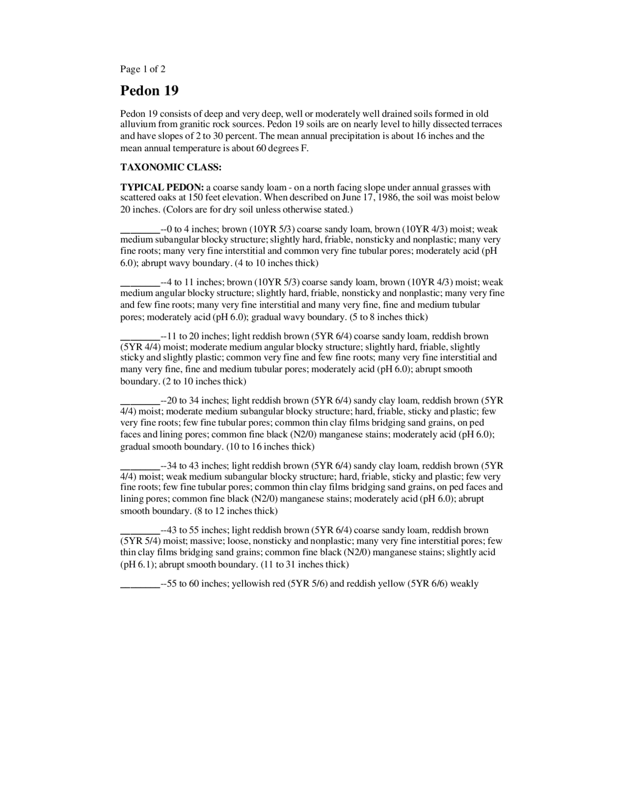 Soil Genesis - Homework Questions | SSC 120 | Assignments Agricultural ...