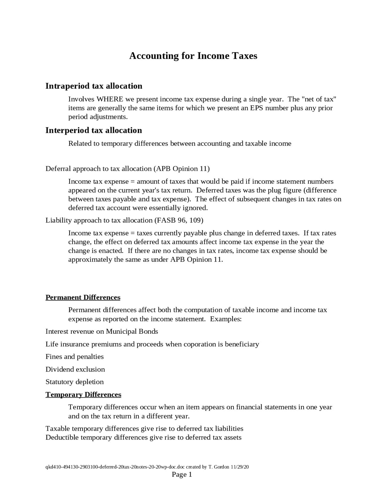 Accounting for Taxes Worksheet Problems ACCT 414 Docsity
