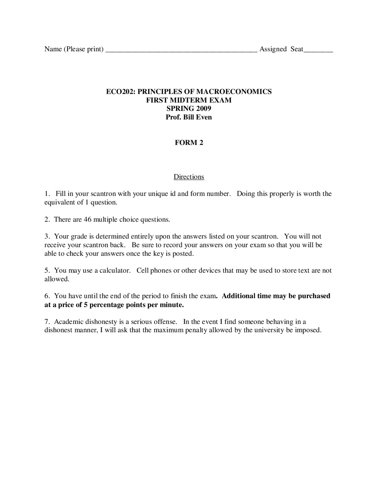 46 Questions on Principles Of Macroeconomics - Midterm 1 | ECO 202 ...