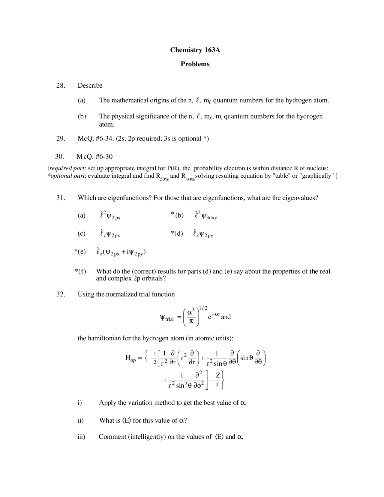 Problems on Quantitative Reasoning and Problem Solving for Assignment ...