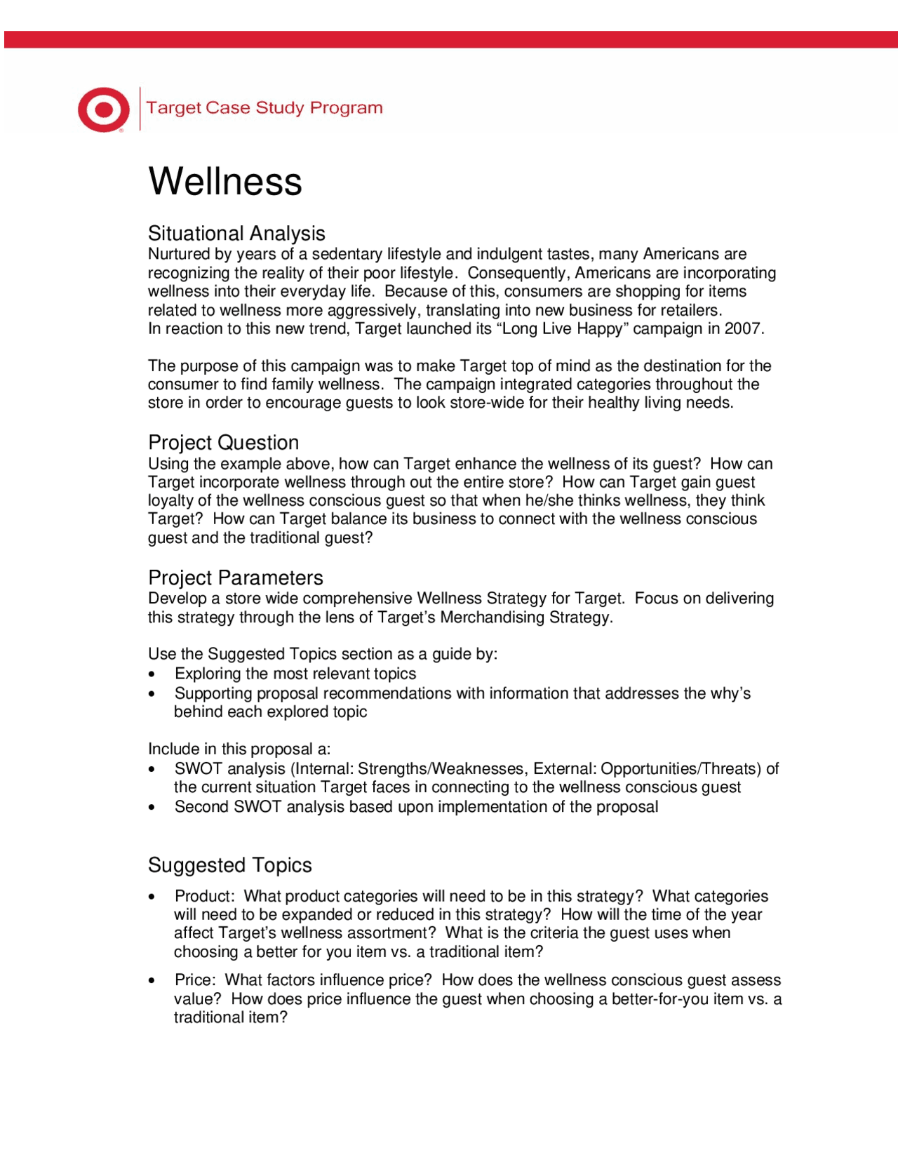 Target Hack Case Study Target Case Study at Nancy Spradlin blog