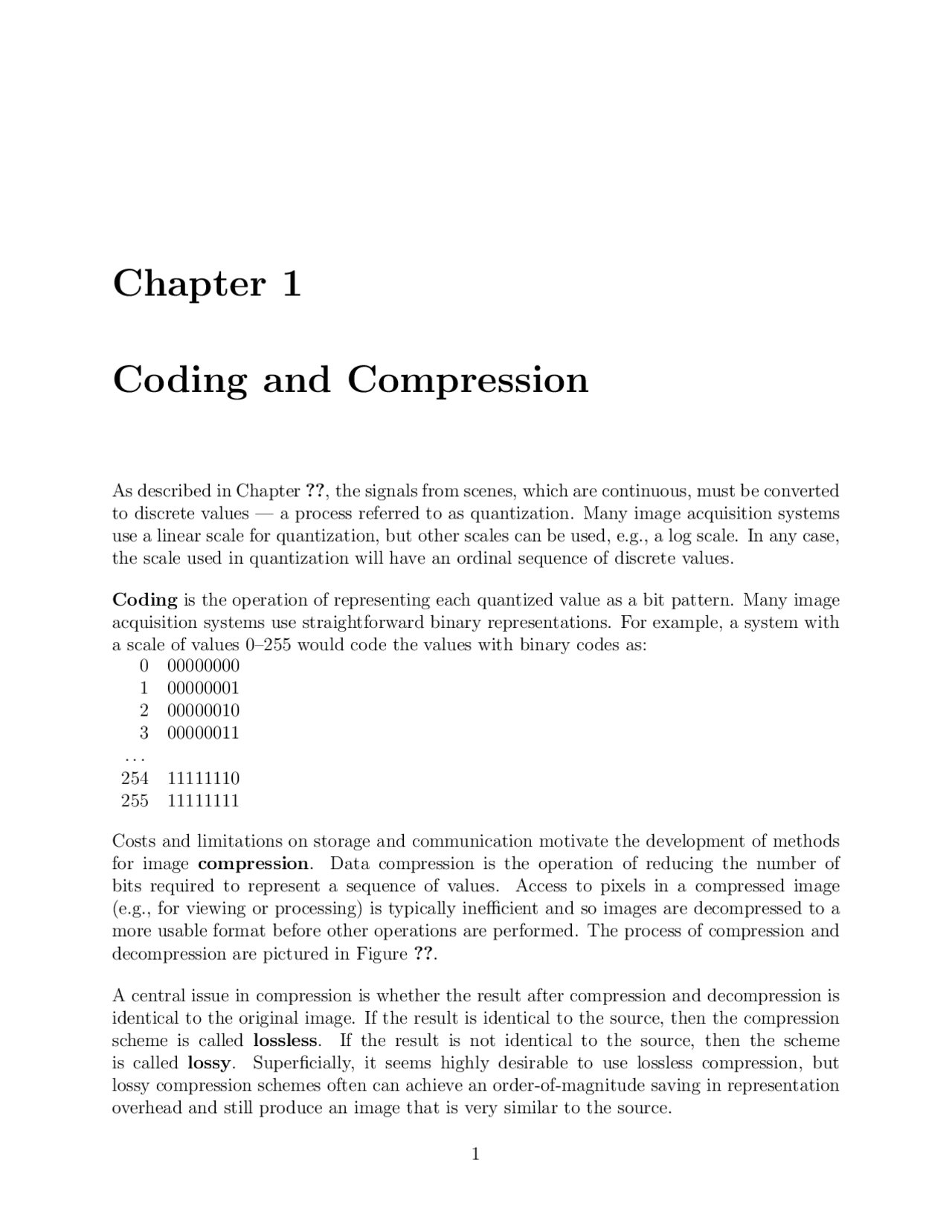 amazon coding sample transcript | pdf | data... Coding and Compression in Digital Image Processing | CSCE 472 - Docsity