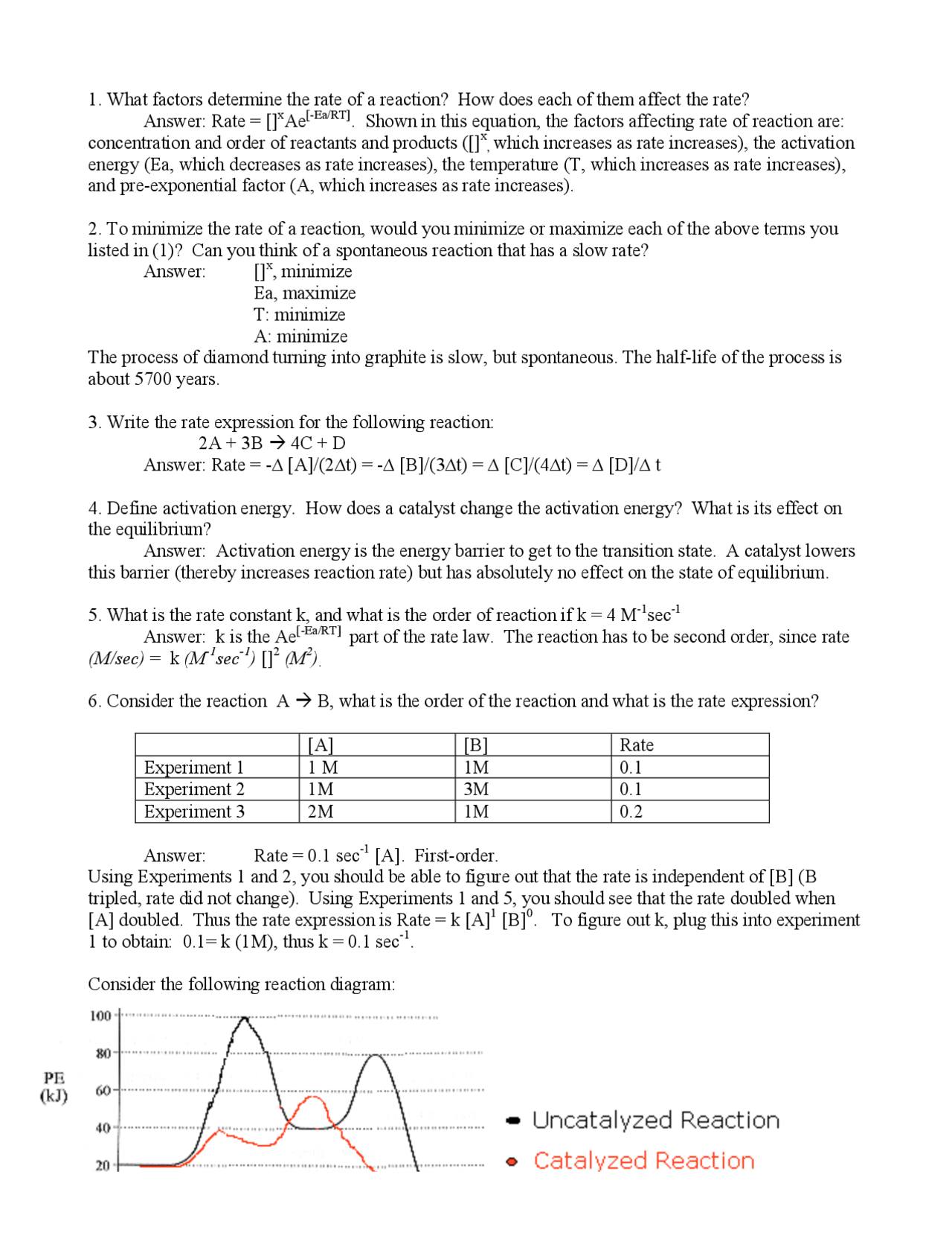14 Questions on Principles of Chemistry II - Study Guide | CH 302 - Docsity