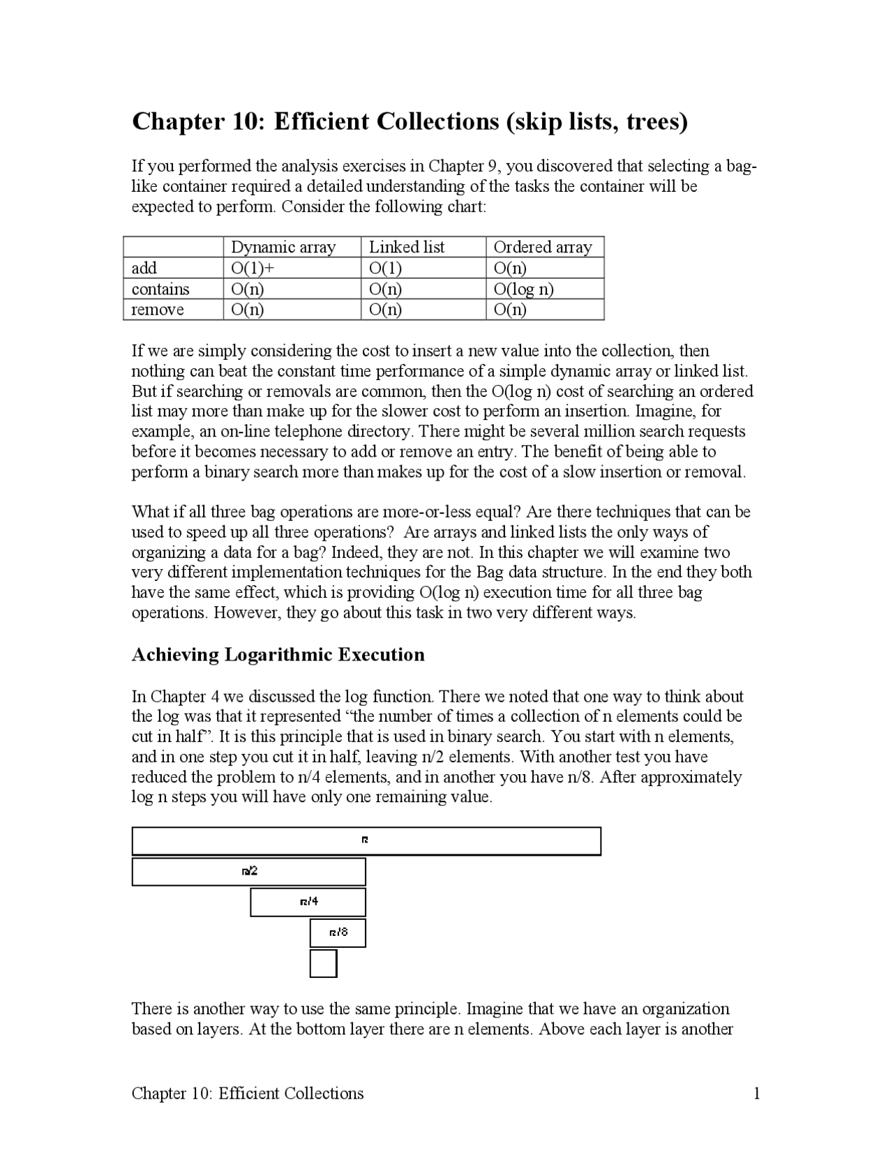 Efficient Collections: Skip Lists and Trees in Data Structures | CS 261 ...