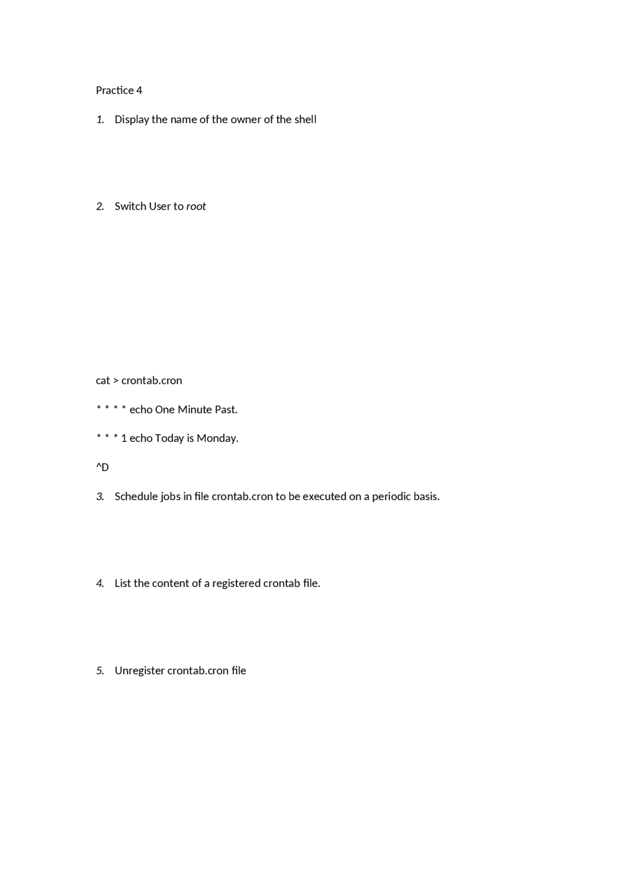 csc3320 system level programming lab assignment 8 ... Practice Assignment 4 | System Level Programming | CSC 3320 - Docsity
