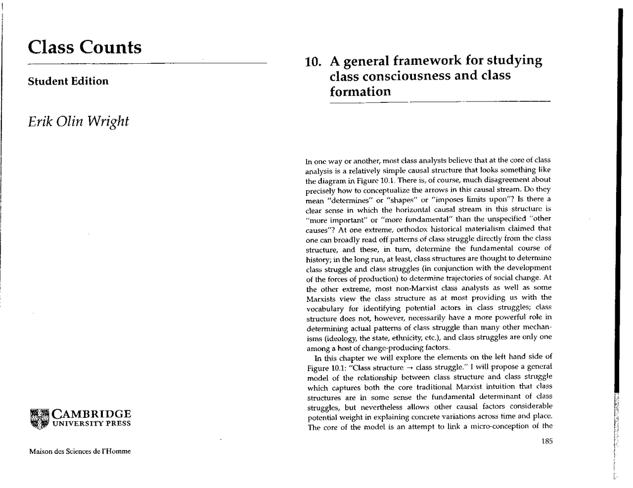 A General Framework for Studying Class Consciousness and Class ...